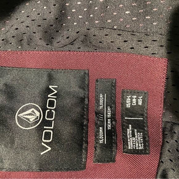 NWT Volcom Species Stretch Zip Tech Snowboarding pants - Picture 5 of 8